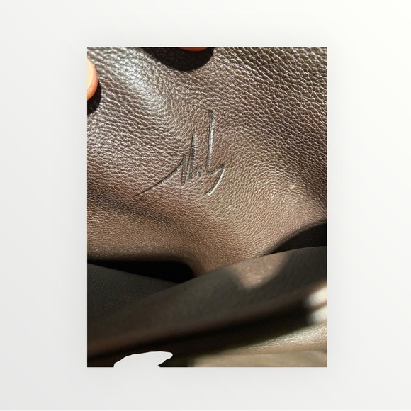 Giuseppe Zanotti Brown Leather Knee-High Boots - Picture 3 of 8